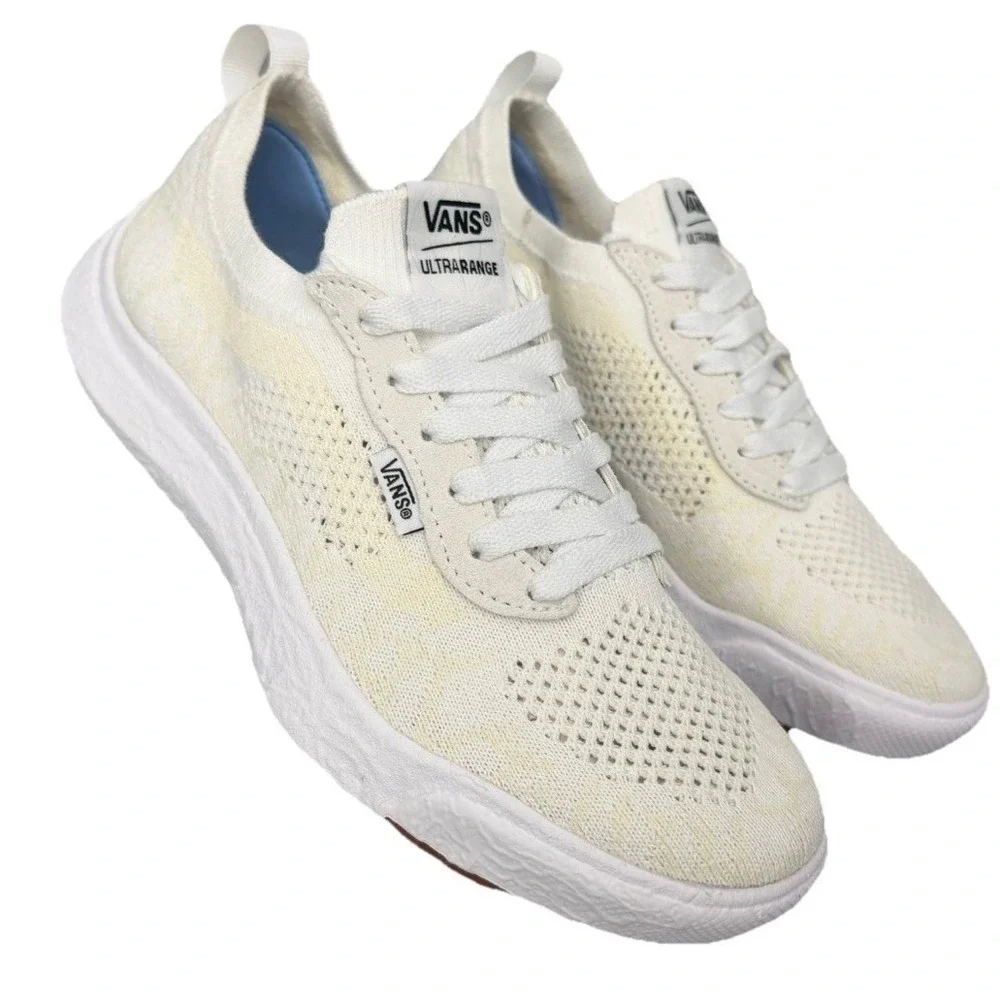 VANS Unisex ULTRARANGE VR3 LOW TOP SHOES True White Comfy Cush Men 6.5 Womens‎ 8